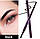 QIC Олівець для брів з щіточкою автоматичний Eyebrow Pencil №Q701(Чорний), фото 3