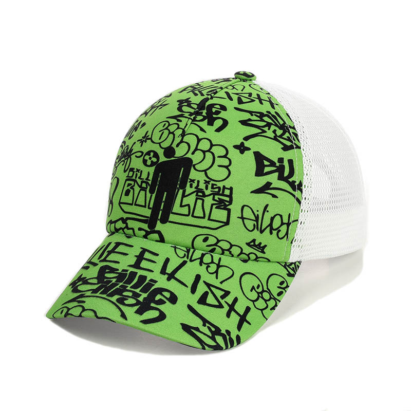 Жіноча кепка із сіткою "Billie Eilish"