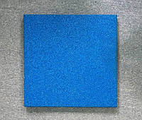 Гумова плитка Стандарт 30 мм блакитна
