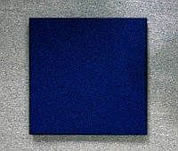 Гумова плитка Стандарт 40 мм темно-синя