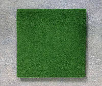 Гумова плитка Стандарт 50 мм темно-зелена