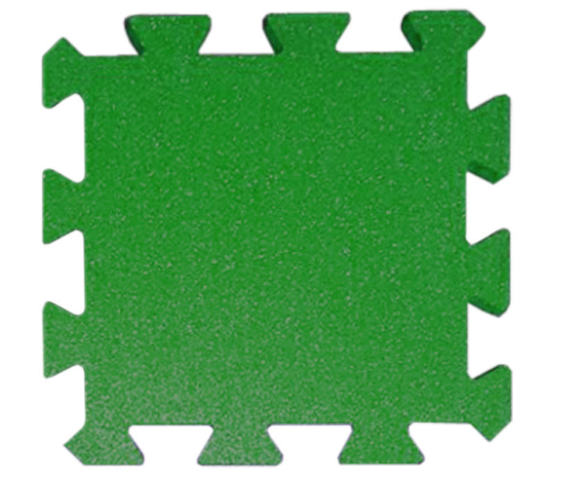 Гумова плитка Puzzle 40 мм темно-зелена