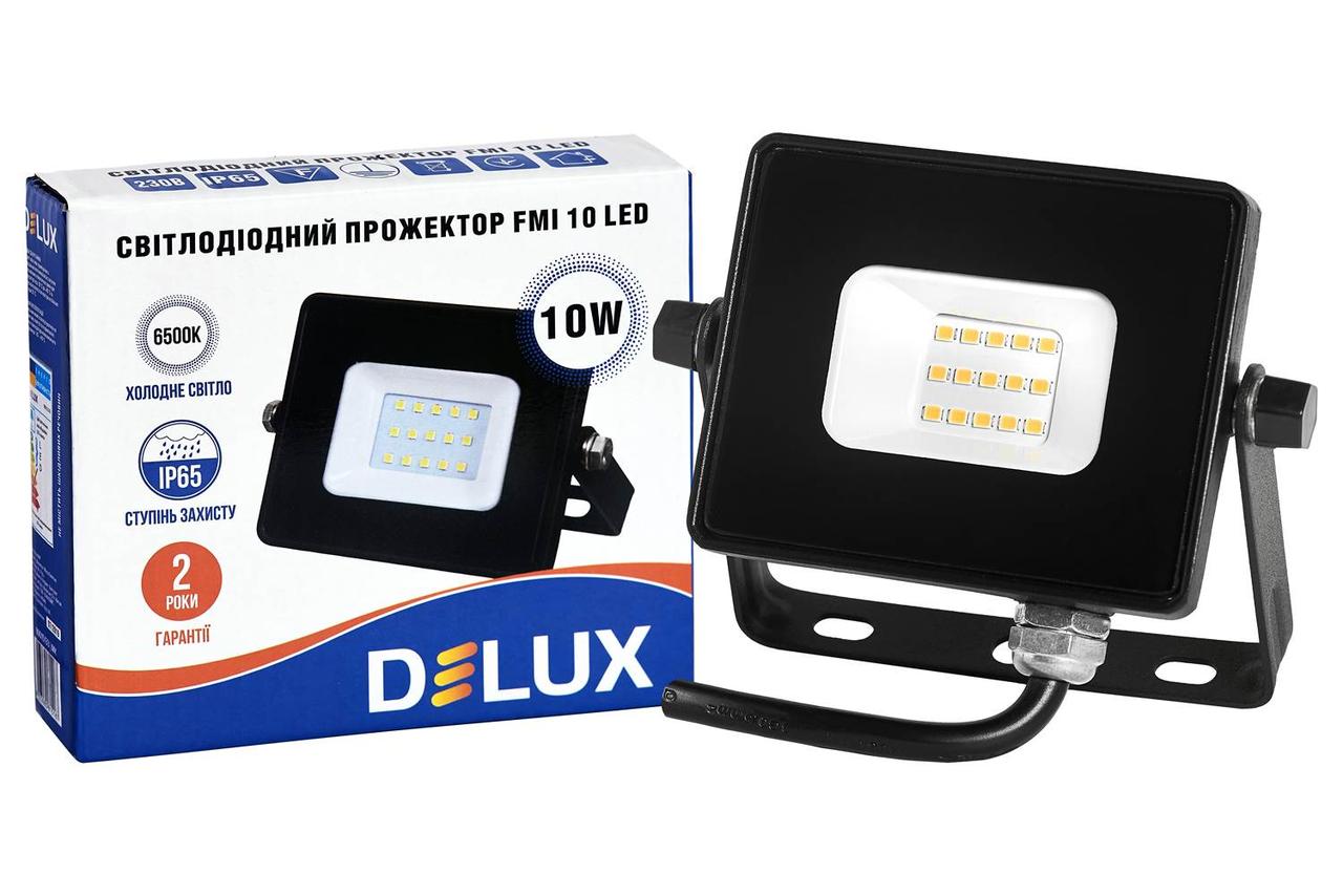 Прожектор LED 10Вт 6500К IP65 FMI 10 LED Delux (90015133)