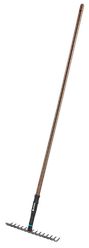 Граблі GARDENA металеві 36 см із ручкою NatureLine