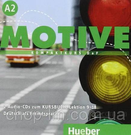 Motive A2 Audio-CDs zum Kursbuch Lektion 9-18 Аудіо диск / Hueber, фото 2