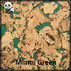 Пробкові панелі (шпалери) Miami Green TM Egen 600*300*3 мм