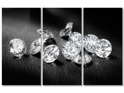 Модульна картина IDEAPRINT Розсип діамантів, фото 1