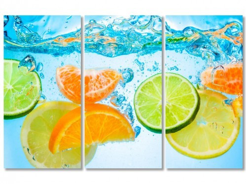 Модульна картина IDEAPRINT "Помаранчі", фото 1
