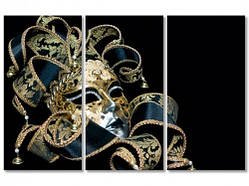 Модульная картина IDEAPRINT "Венецианская маска"