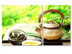 Модульна картина IDEAPRINT "Натюрморт чайна церемонія" 60, 2, 100