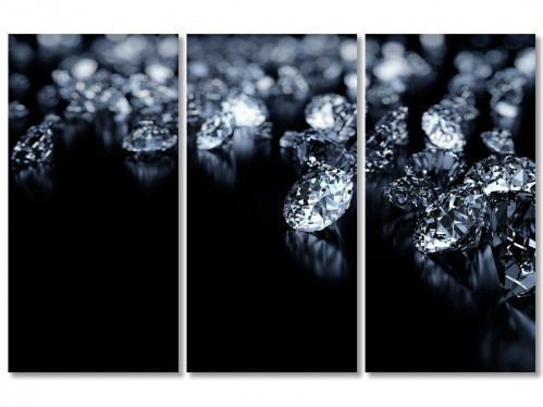 Модульна картина IDEAPRINT Розсип діамантів, фото 1