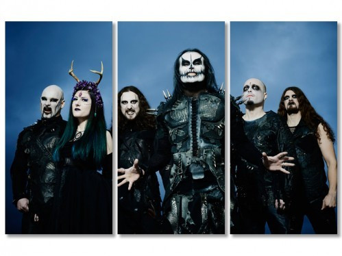 Модульна картина IDEAPRINT Cradle of filth the band 2, фото 1
