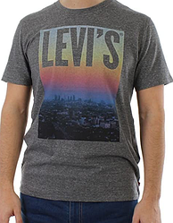 Чоловіча футболка Levis Graphic Tee - Pewter