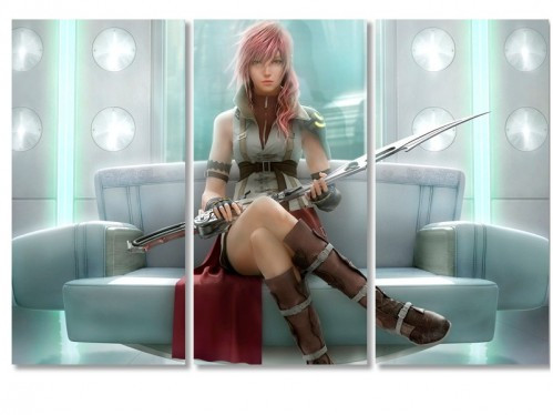 Модульна картина IDEAPRINT Final Fantasy Xlll, фото 1