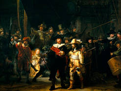 Картина  репродукція Рембрандт "Нічна варта"