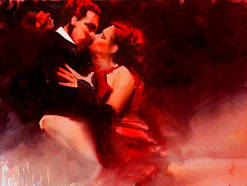 Картина на холсті  Альваро Кастаньєт "Танго" репродукція