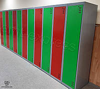 Металлические шкафы для одежды ШМ-4-4-300х1800 шкаф гардеробная
