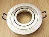 Встраиваемый светильник Feron DL6110 алюминиевый точечный круглый поворотный серебро, фото 2