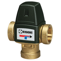 Трехходовой смесительный клапан Esbe VTA322 G 1" 35-60°С kvs 1.6