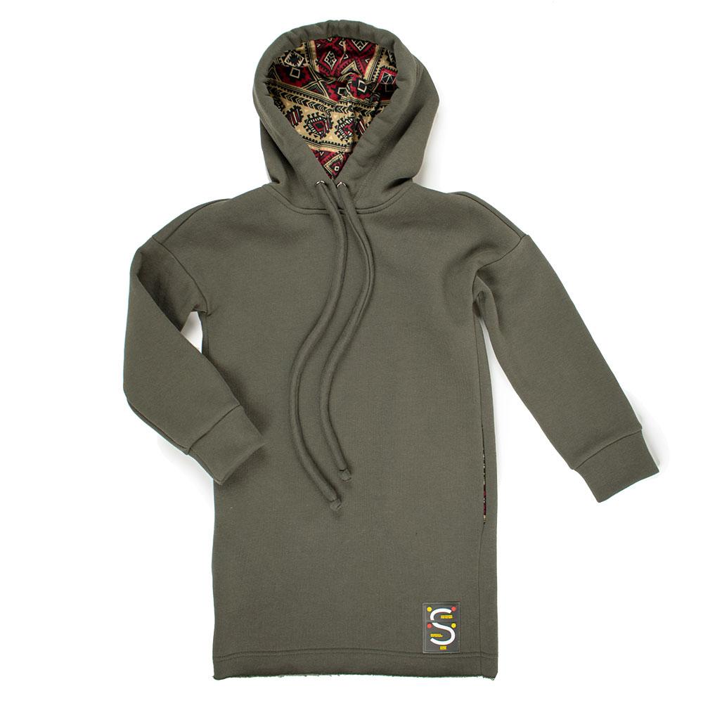 Сукня для дівчаток Kids-moda зима арт.980793 хакі