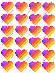 Вафельна картинка "Инстаграмм" - 3