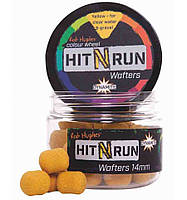 Бойлы нейтральной плавучести Dynamite Baits Hit N Run wafters yellow 14,0 мм