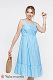 Сарафан для вагітних та годування MEDDI SF-20.031 блакитний XS, фото 6