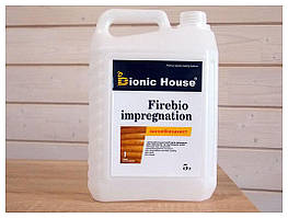 Bionic-House firebio impregnation 10кг. Вогнезахисний засіб для дерев'яних конструкцій