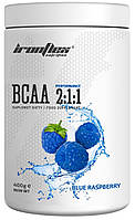 Амінокислоти IronFlex — BCAA 2:1:1 (500 грамів) blue raspberry/блакитна малина