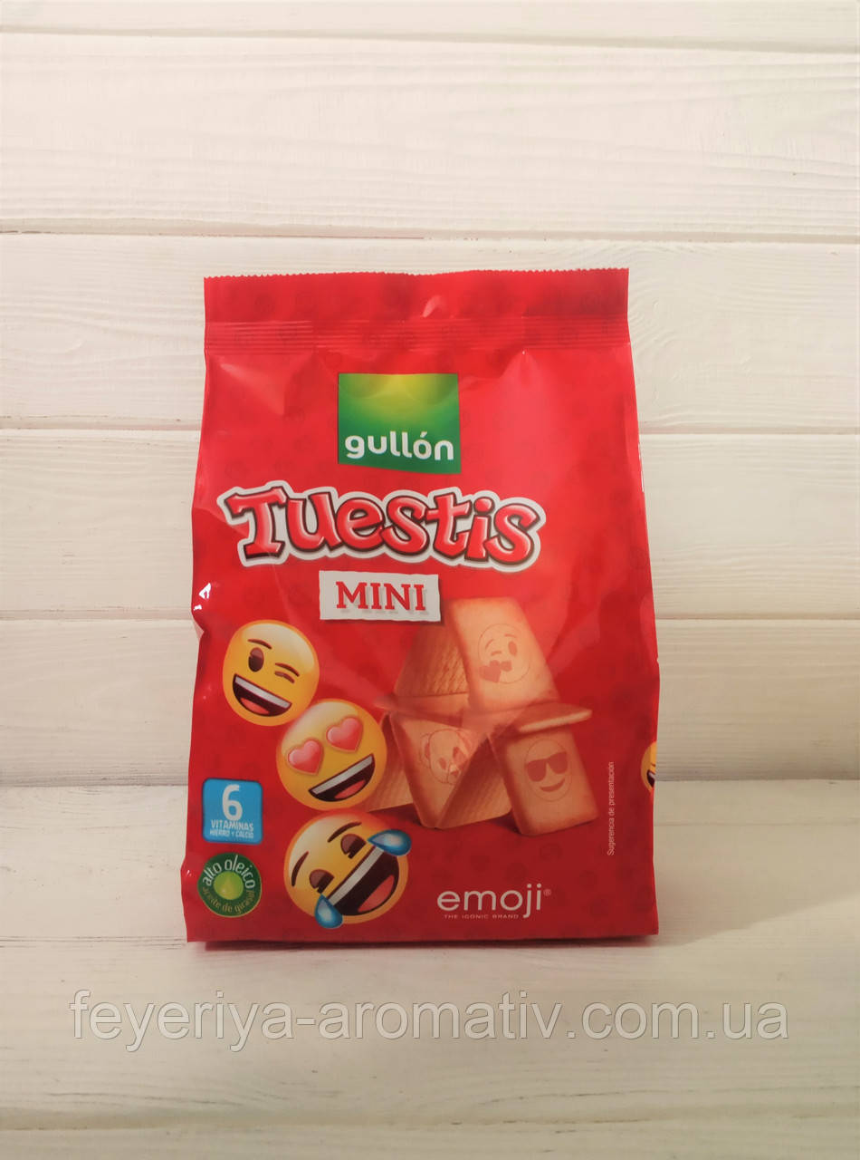 Дитяче печиво Gullon Tuestis Mini Emoji 250g (Іспанія)