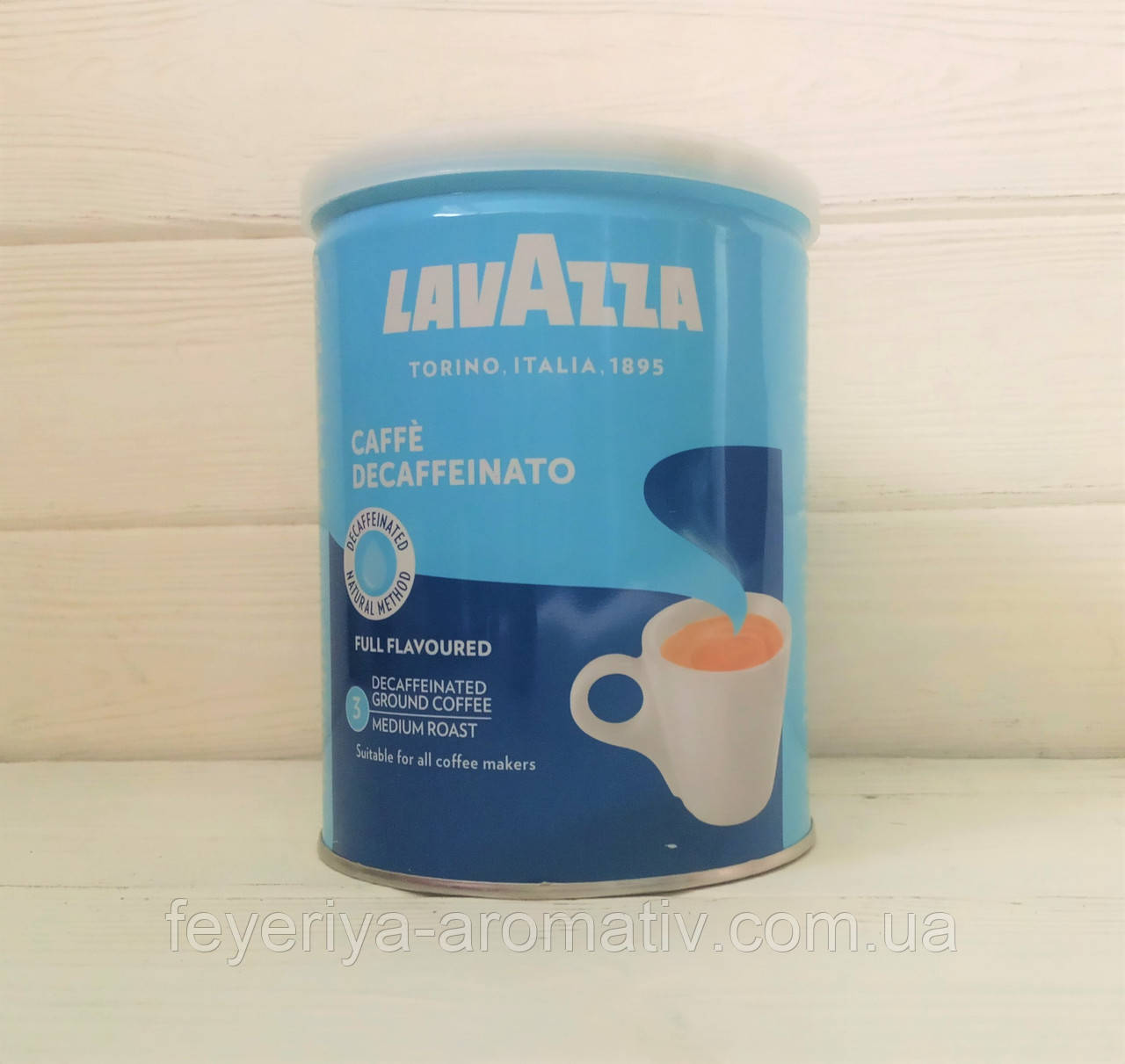 Кофе молотый без кофеина Lavazza Caffe Decaffeinato ж/б 250г (Италия ...