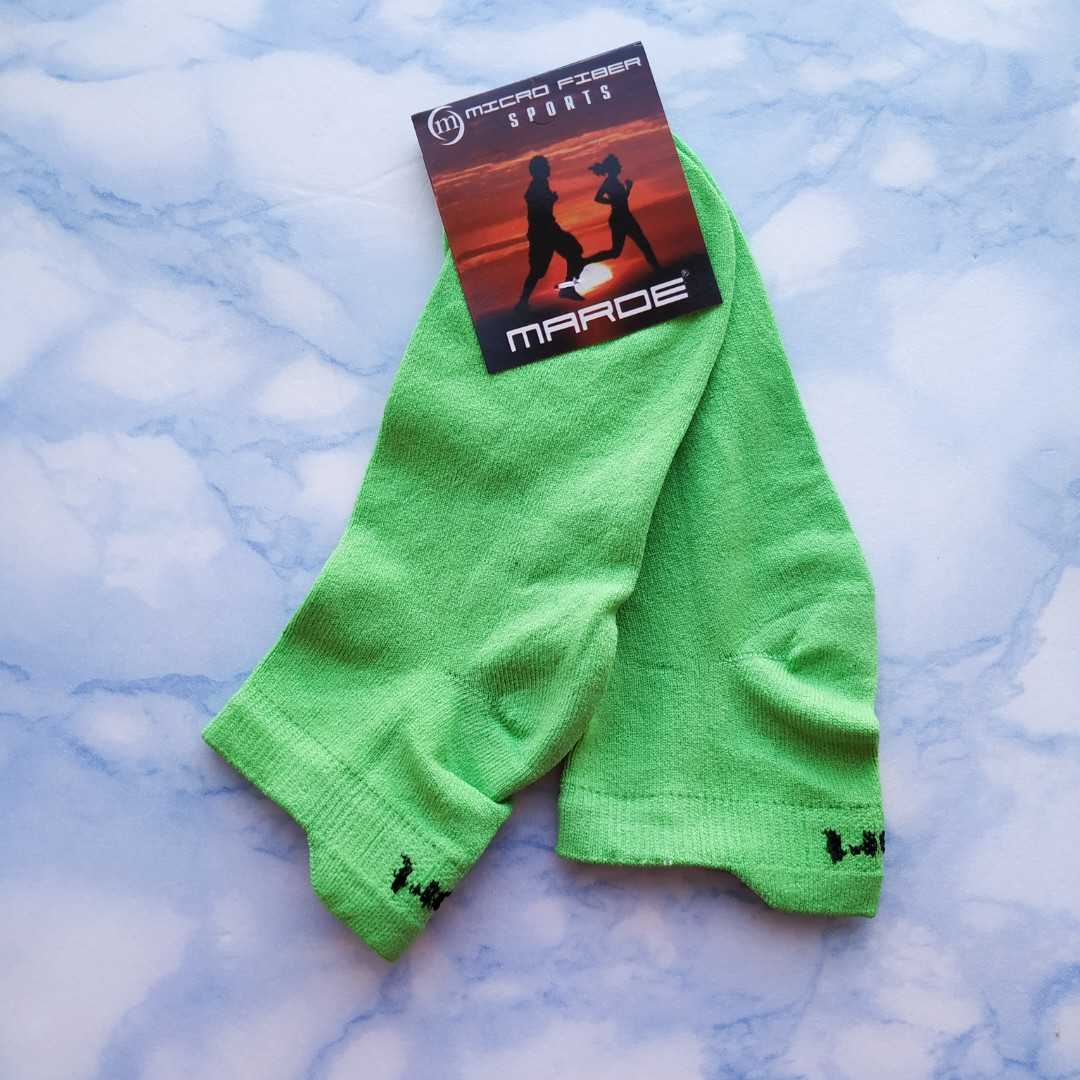 Шкарпетки жіночі короткі зелені 35-39