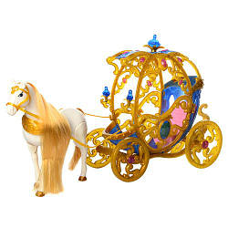 Карета для ляльок 245A-266A Fantasy Carrlage з конячкою лялькою звуковими та світловими ефектами