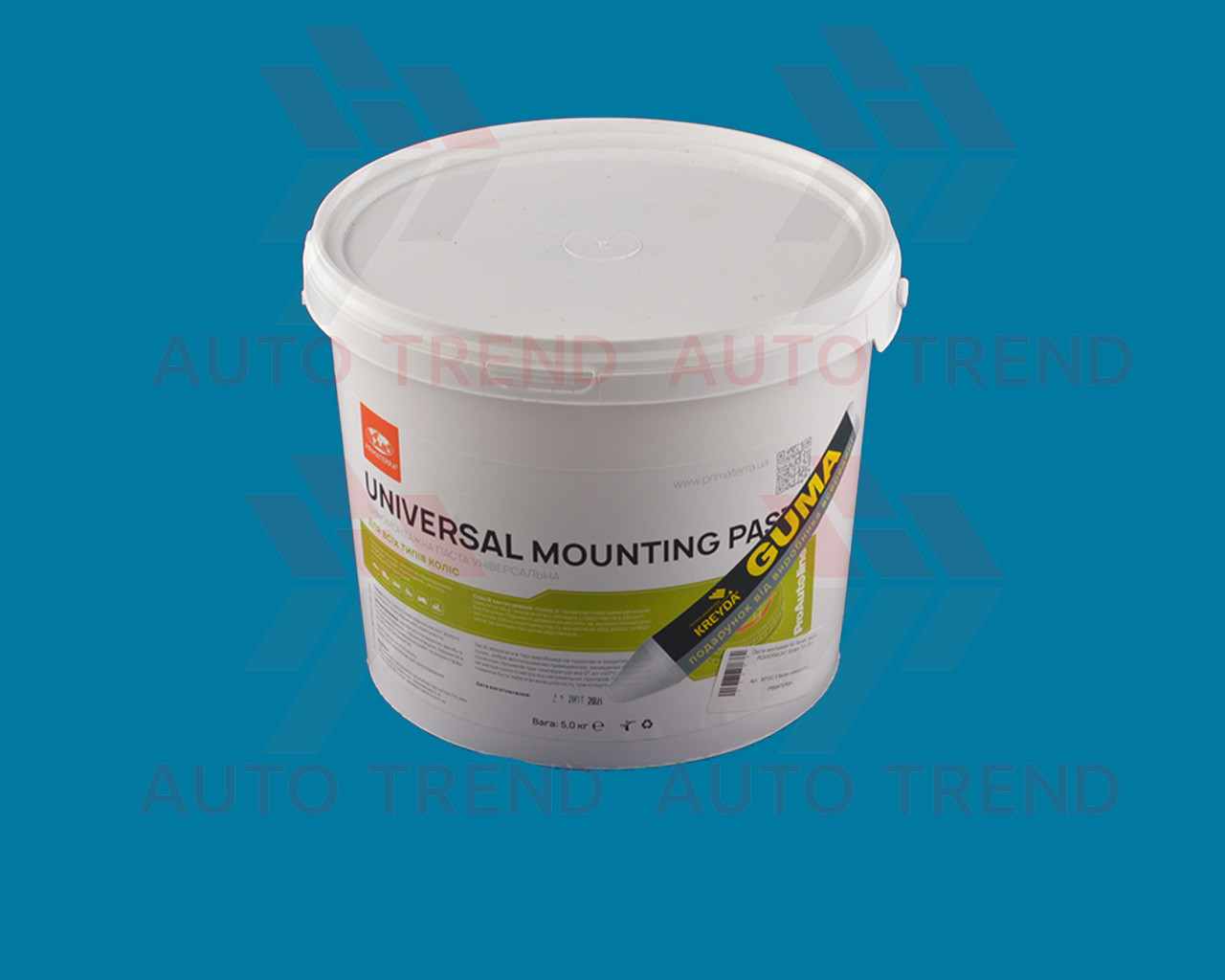 Паста монтажна 5 кг біла, аналог POWERMONT REMA TIP TOP