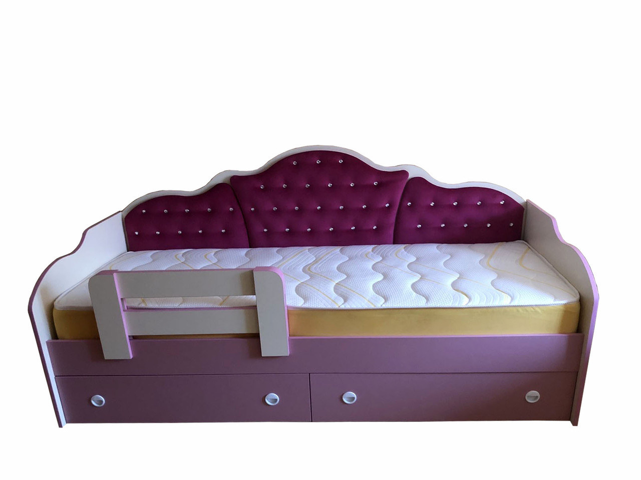 Ліжко дитяче "Принцеса" з ящиками для зберігання 2000*800 мм. Диван для дитини в дитячу кімнату