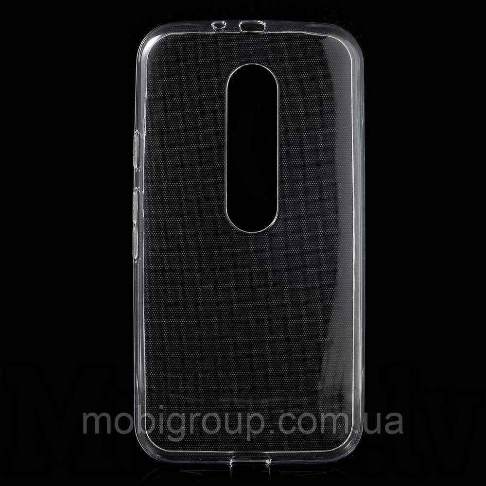 Чохол силіконовий прозорий для Motorola Moto G3, 0.5 mm