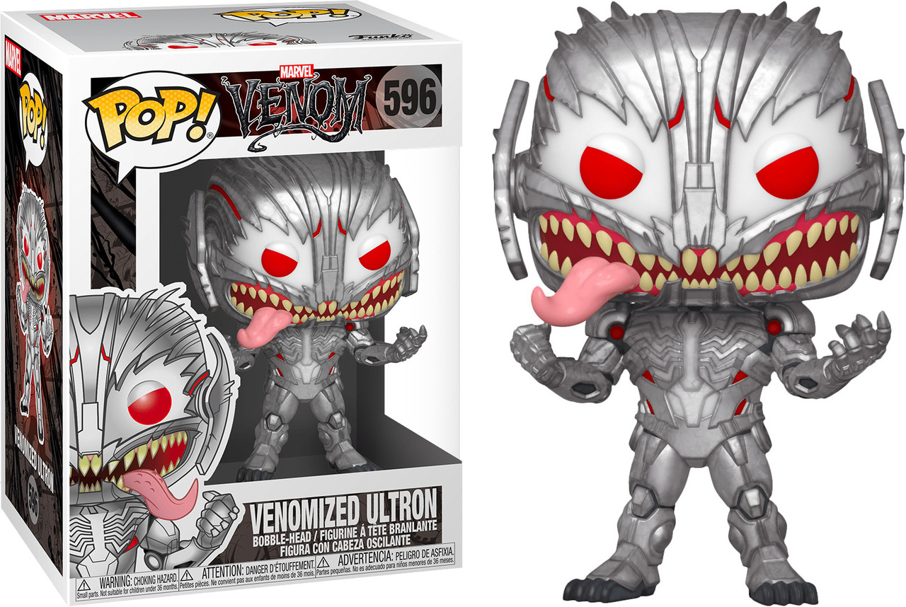 Фігурка Funko Pop Фанко Поп Venomized Ultron Альтрон Веном Веномізація Marvel Venom S3 10 см  V U596, фото 1