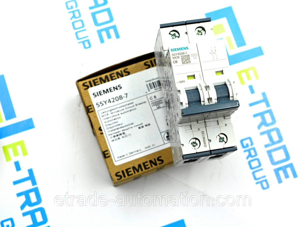 Автоматичний вимикач Siemens 5SY4208-7