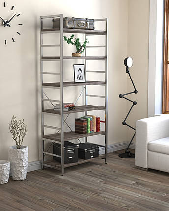 Стелаж офісний L-190 new Loft Design Дуб Палена, фото 1