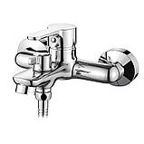 Змішувач для ванни короткий вилив литої латунний одноважільний IBERGRIF SQUARE M13222, фото 3