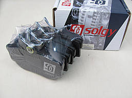 Гальмівні колодки задні дискові Volkswagen T4 | SOLGY 209008