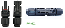 Конектор сонячний MC4 - PV-02 (пара)
