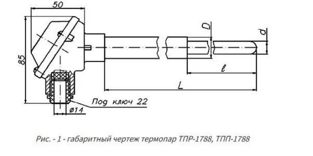 термопреобразователь ТПП-1788