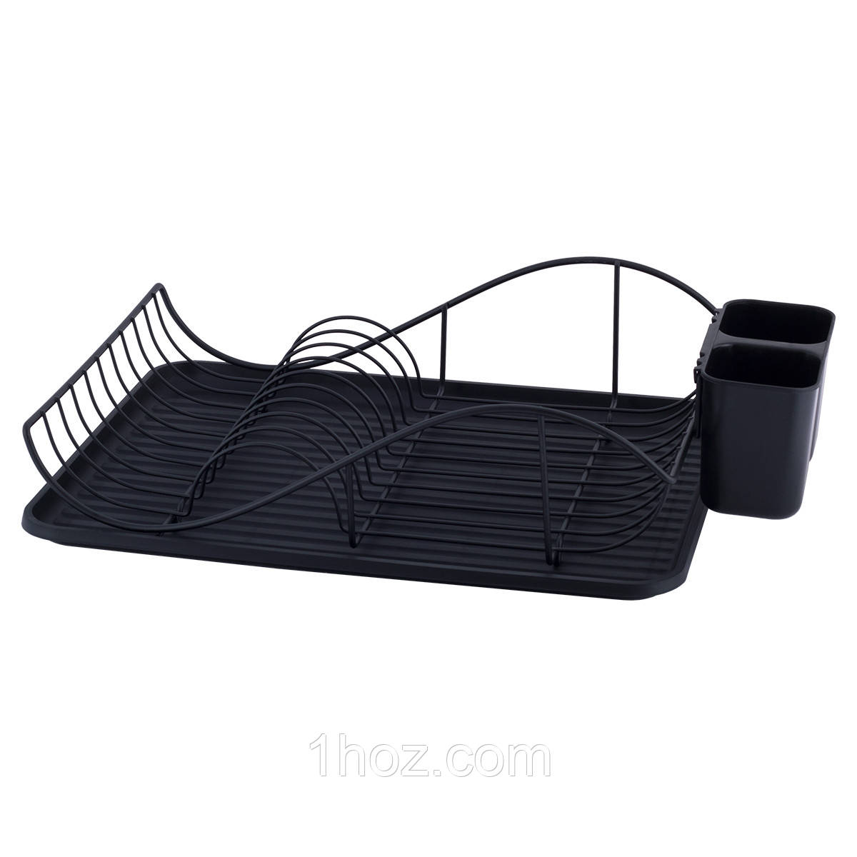 Сушарка для посуду Kamille 52х32х13см з піддоном KM-0761C, фото 1