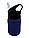 Складна силіконова пляшка 989 темно-синя, фото 2