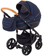 Коляска Adamex Prince X 3 на рамі чорна