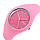 Skmei 9068 rubber світло-рожевий жіночий годинник, фото 3