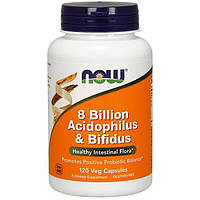 Пробиотики Now Foods 8 Billion Acidophilus & Bifidus 120caps