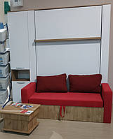 Шафа ліжко диван. Ліжко трансформер з диваном. Спальне місце 140*200