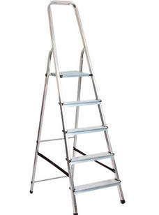 Стремянка алюмінієва на 5 сходинок (10105A)